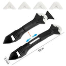 23 Pieces Caulking Tool Kit, 3 in 1 Caulking Tools Silicone Sealant Finishi