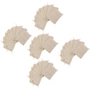 50 Pieces Burlap Jute Drawstring Pouch Gift Bags Wedding Xmas Sack 10x14cm