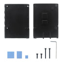 For GeeekPi Raspberry Pi 4 CNC Aluminum Case with Fan Heatsinks for Pi 4B Hn