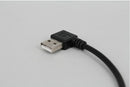 20cm USB 2.0A Right male plug to Mini B 5P Right Angle Male plug.Cable Adapte.AU
