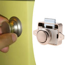 Push Button Drawer Cupboard Door Catch Lock Caravan Motorhome Cabinet Latch hv2n