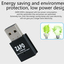 2X(Zapo W58 Mini 5Ghz Wifi Usb 600Mbps Lan Adapter Dual Band Wireless 802.1