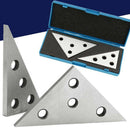 Angle Block Set 30-60-90&45-45-90 Precision+/-20 Seconds,Angle Block Ruler