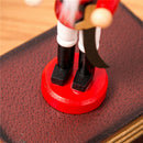 10Pcs 12cm Christmas Decorations Wooden Soldiers Nutcracker Puppets Figures