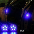 2pc Universal Door Open Warning Light Can Safely Blink Signal Red Light Y5P1
