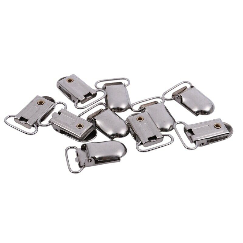 10 pcs clip suspenders Buckle 1.38 inches Q6D4