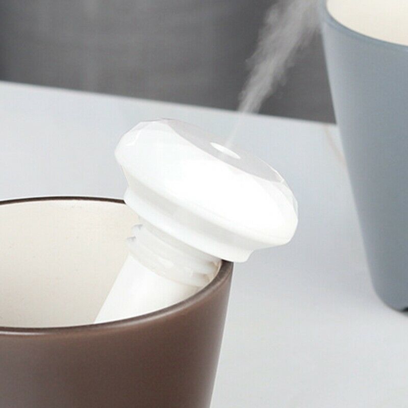 White Adjustable Height Donut USB Humidifier Portable Ultrasonic Mist Maker E1G5