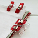 100Pcs Plastic Holding Clip for Crafts Quilting Sewing Knitting Crochet DIY Set