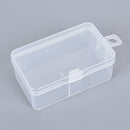 1pc Small Chip Box Storage Transparent Plastic PP Material Candy Gadgets Box  Gw