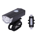 Bike Lamp XPE LED Waterproof for Bicycle Headlight Taillight Set (Blue)