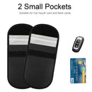 3Pcs Car Key Signal Blocker Cases, Large Faraday Bag Protector for Keyless  N7E2