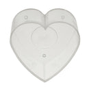 20x Round Heart Tealight Cups -Resistant Candle