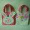 2pcs Rabbit Bunny Style Handbag Fabric Tote Kids Carry Bags Easter Supplier