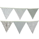 12-sides 3.2m Pennant Bunting Banners Triangular Flags Baby Birthday Decor