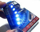 Professional Flashing Blue 6LED Burglar Alarm Anti-theft Flashing Light for Car