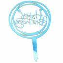 New Birthday Cake Topper Insert Card Graduation Acrylic Cake Decoration Cak V7A4