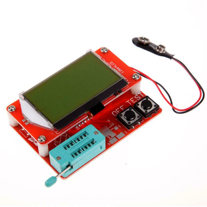 M328 digital Transistor Tester Capacitance ESR Meter Diode Triode MOS LCR  A