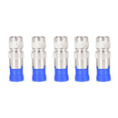 10x RG6 F Compression Connector Coax Cable Coaxial Fitting Compression Tool SeSã€
