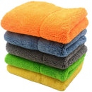 5PCS 840GSM 40Cmx30Cm Super Thick Plush Car Cleaning Cloth Car Care Wash Wa