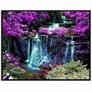 5D Diy Round Daimond Painting Cross-Stitch Waterfall Square Diamond Paintin