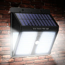 250LED Solar Motion Sensor Wall Light Waterproof Outdoor Yard Security Lamp