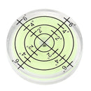 32*7mm Acrylic Bullseye Bubble level Round Level Bubble Accessories, green W9R1