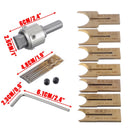 Set of 16 Wooden Bead Maker Drill 14-25mm Drilling Milling Cutter Set Tool