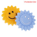 5 Pcs Sunflower Silicone Tennis Racket Shock Absorber Damper Reduce Vibration