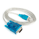 HL-340 USB to RS232 COM Port Serial PDA 9 pin DB9 Cable Adapter support Win MO