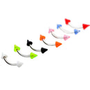 90x Wholesale Body Jewelry Eyebrow Navel Belly Tongue Nose Piercing Bar Ring FT