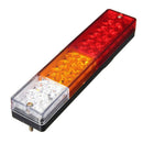Tail light Stop Brake lamps Lights Indicators 20LED Boat Trailer Bar 12V 24V poi