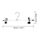 Closet Organizer Pants Coat Metal Clip Hangers Clothes Skirt Rack STOCK