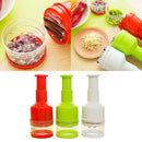 Chopper Pressing Cutter - Vegetable Food Onion Garlic Slicer Peeler Dicer Mincer