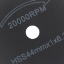 22/25/32/35/44 HSS Saw Blades For Metal Rotary Tool Cutting Discs Wheel+1Mandr_