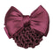 Fashion Bank hotel office Lady Hair Clip Cover Bowknot Bun Snood Women Headband