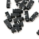 20Pcs PJ320B 3.5MM Female Audio Connector 3 Pin SMT SMD Stereo Headphone JackES