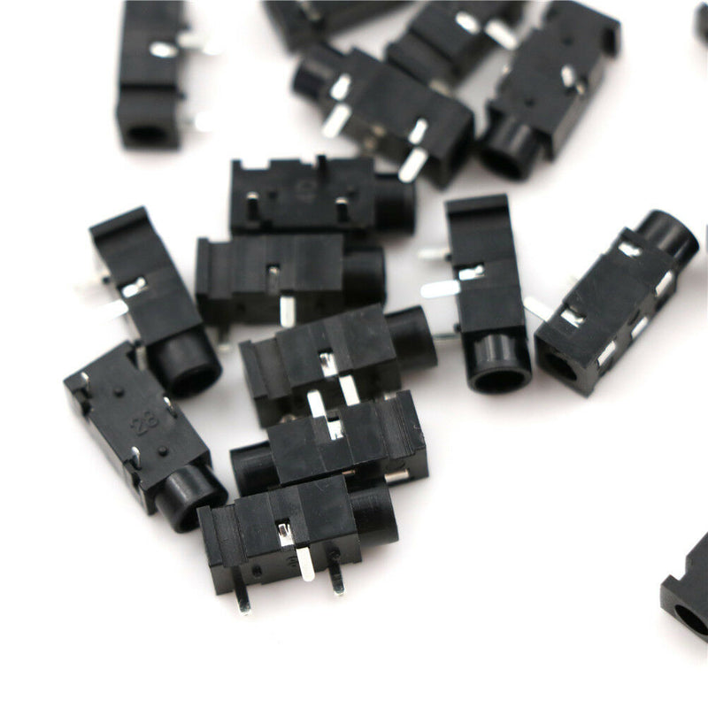 20Pcs PJ320B 3.5MM Female Audio Connector 3 Pin SMT SMD Stereo Headphone JackES