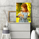 Little Girl 5D Diamond Painting DIY Full Round Drill Mosaic Rhinestone Kits
