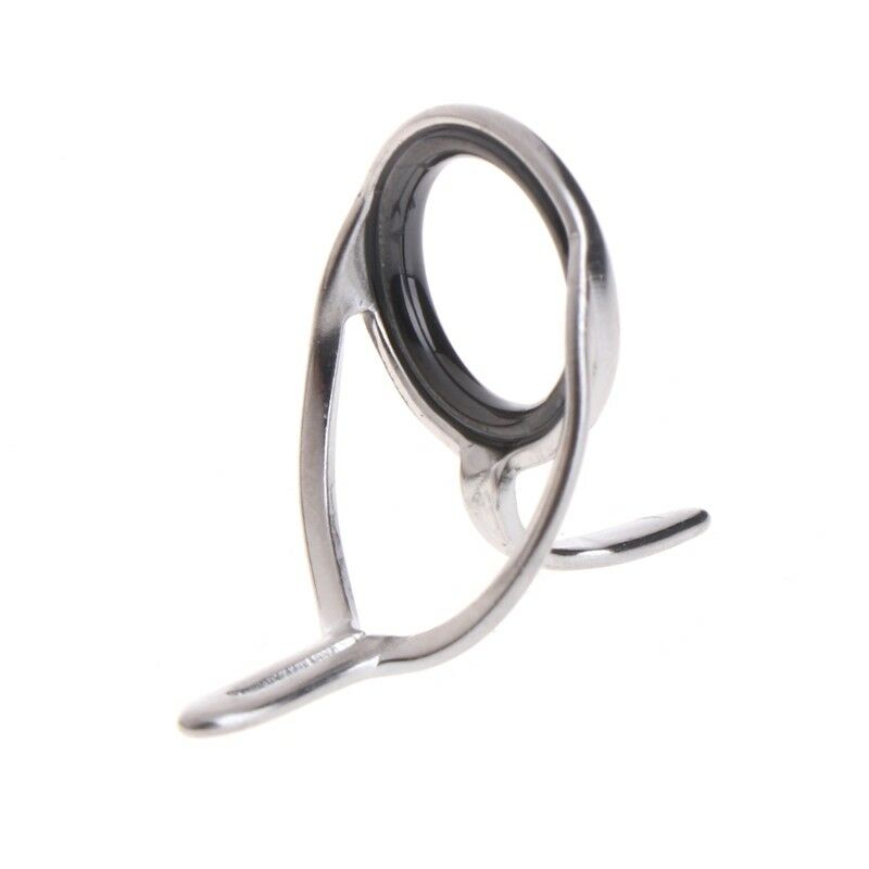 1 Set Fishing Rod Pole Guide Eye Fly Fish Mixed Stainless Steel Rings Repair Kit