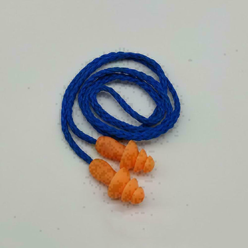 10Pcs Soft Silicone Corded Ear Plugs Reusable Hearing Protection Earplugs U O4H6