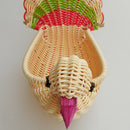 Little Turkey Shape Imitation Woven Rattan Tabletop