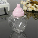 Baby Shower Party Favours Decoration Candy Filling Heart Shape Bottles 9 x  V8T9