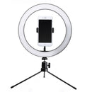 Portable 2 in 1 10 Inch LED Ring Light Fill-in Selfie Lamp Video Photo Desktop