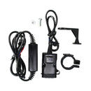 5V 3.1A Dual USB Charger Handlebar Socket Adapter Power Outlet For Motorcy OFL