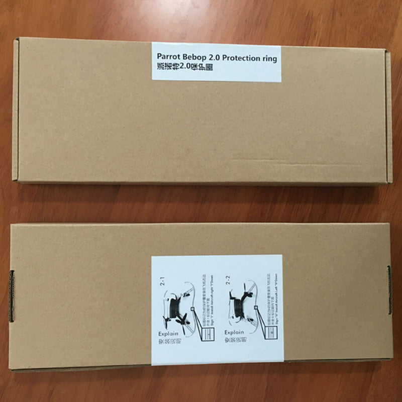 2 pcs Parrot Bebop 2.0 Propeller Props Guard Crash Protector Cover Red