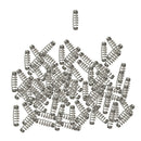 200 Pieces Barbed Fishing Hook Spring Steel Fishing Screw Lock Weedless