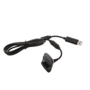 1.5m Metre LED Light UP USB Charge Charging Cable For Xbox 360 Controller