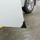 2PCS Car Door Corner Cover Silicone Mouldings Crash Protection Protector BlaB3C