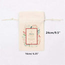 Christmas Gift Bags, Drawstring Organza Gift Packages Santa Sack Wedding Ca