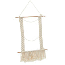 Bohemian Handmade Macrame Tassel Wall Hanging Art Woven Tapestry Photo Clips